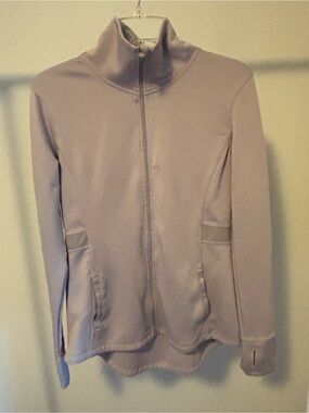 Apana Lavender Zip-Up Utility Jacket